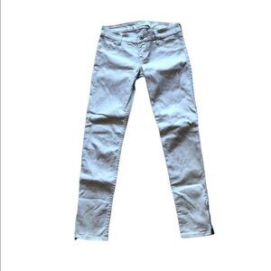 Abercrombie Tan Shimmery Skinny Jeans